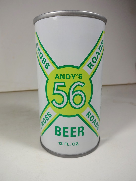 Andy's 56 - Cross Roads Beer - yellow/green - Click Image to Close